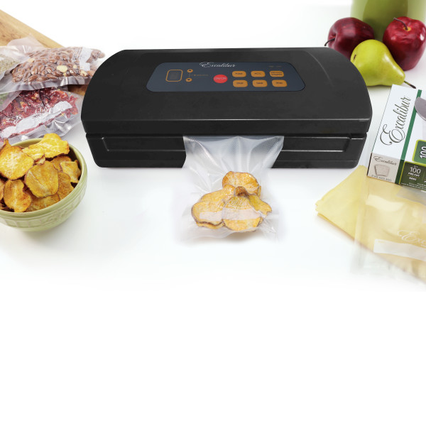 Excalibur 12” Vacuum Sealer with Builtin Roll Holder Axom Group